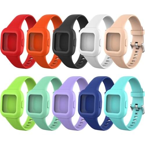 Fashion Soft Silicone Watchbands For GarminFit JR3 Replacement Watch Accessories 9 Colors Adjustable Sport Wrist Band Strap