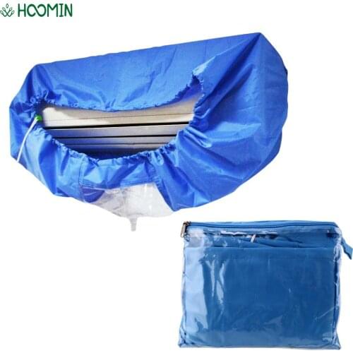 Washable Air Conditioning Covers Air Conditioner Cleaning Wall Mounted For 1-3P Tightening Belt Waterproof Seal Dust Cover