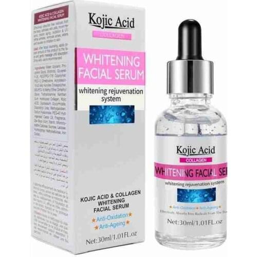 30ml Collagen Whitening Serum Face Anti-oxidation Brightening Hydrating Lighten Freckle Serum Face Skin Care