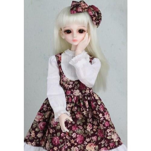 New Arrival 1/3 1/4 1/6 BJD SD Doll Dress Clothes Fashion Dress For Girls Toy Accessories
