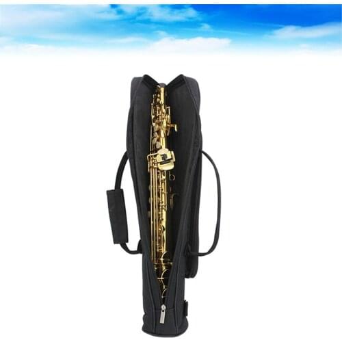 58cm Professional Brand New Portable durable straight tube soprano saxophone Gig Bags sax Case Cover soft padded backpack strap