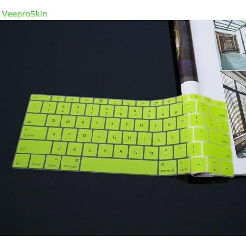 Silicone Skin US version For Macbook Pro 13 2017 2018 2019 Non-touch Bar model A1708 Keyboard Cover Protector