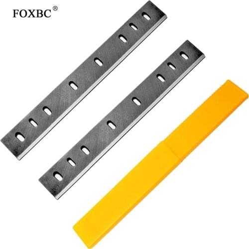 FOXBC 10 Inch 263mm HSS Planer Blades for Ryobi AP10 AP10N Wood Planer Knife for Woodworking - SET OF 2