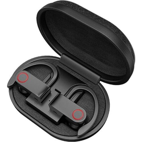 Ture TWS A9 Fingerprint Touch Bluetooth Earphones HD Stereo Wireless Headset Noise Cancelling Gaming Sports Earbuds
