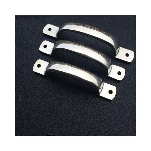 Thickening 304 Stainless Steel Surface Mounted Handle Anti-theft Door Mechanical Equipment Industrial Small Door Handle