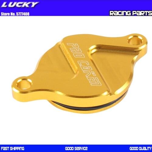 CNC Billet Motorcycle Engine Oil Plug Filter Cover Cap For SUZUKI RMZ250 RMZ 250 07-18 RMZ450 RMZ 450 05-18 RMX450Z 10-17