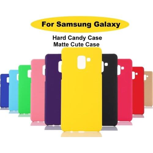 10 Pcs Hard Matte Candy Case For Samsung Galaxy A3 S6 EDGE PLUS J1 G360 CORE PRIME J5 J7 A7 NOTE 5 Xcover 3 J110 J200 Case Cover