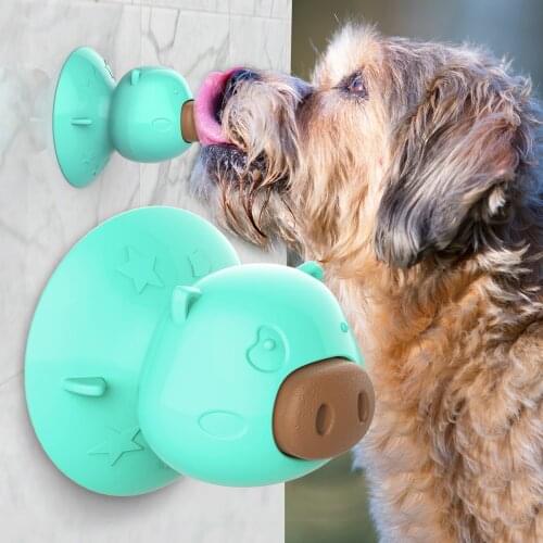 Pet Dog Chew Toys Dog Lick Toy with Suction Cup Teeth Cleaning Chew Toy Molar Dog Toothbrush Chew Treats Biscuit Pet Supplies