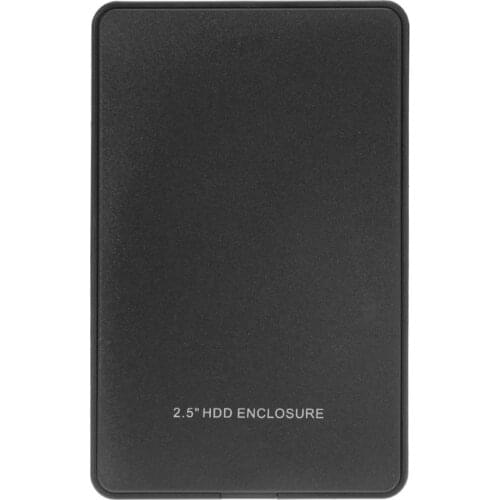 2.5 inch USB2.0 SATA SSD Enclosure Mobile Hard Disk Case External SSD Adapter Solid State Drive Box Support 2TB for Notebook