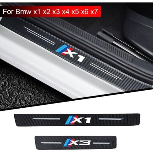 3D car door sticker for BMW X1 X3 X4 X5 X6 X7 car protective film carbon fiber scratch resistance exterior styling auto parts