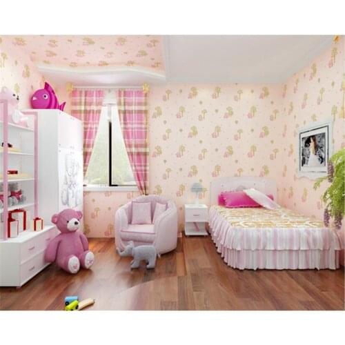 Beibehang Precision 3D three-dimensional nonwoven wallpaper childrens room full of cartoon wallpaper papel de parede tapety