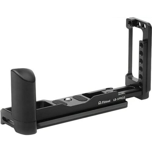 Quick Release L Plate Holder Hand Grip Tripod Bracket side panel can be extended 23mm For Fujifilm X-PRO 3 XPRO3 X-PRO3 Camera