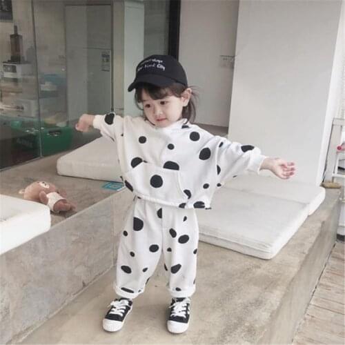 Girl Children Suit Two Piece Clothing SetBoysSpring And Autumn 2021 New CasualBaby Clothes Kids