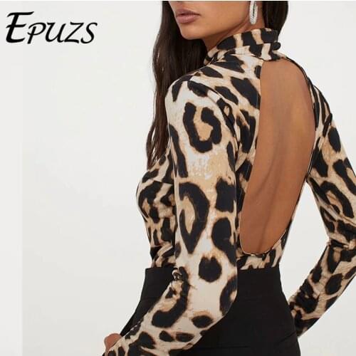 EPUZS Leopard Blouses