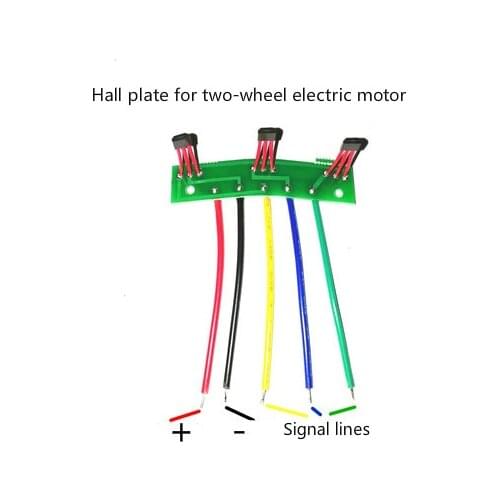 5pcs/Lot Two-wheeled Electric Motor Hall 3144 Hall 413 41F 43F Hall Plate with Wire 120 Degree PCB