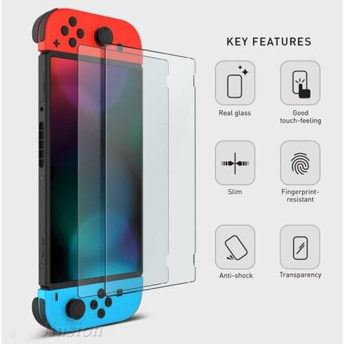 2pcs Films For Nintend Switch Screen Protector High Definition Tempered Glass Nintendo switch Console NS Game Accessories