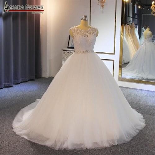 Simple Lace wedding dress shopping trusted supplier