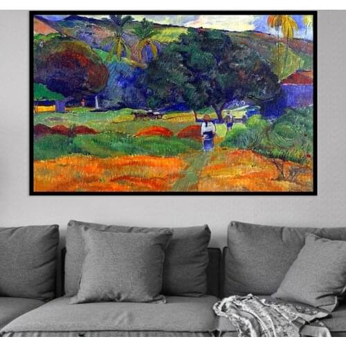 Modern Paul Gauguin Canvas Painting Scandinavian Posters and Prints Wall Art Picture for Living Room Home Decoration Cuadros