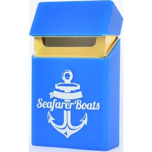 Holds 20 Cigarettes,lovery Silicone cigarette case fashion cover elastic rubber portable women cigarette box sleeve