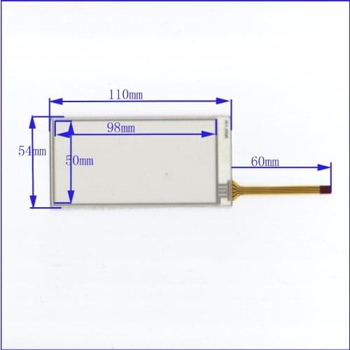 XWT237 3inch 4 line For Car DVD touch screen panel 110mm*54mm this is compatible 110*54 TouchSensor FreeShipping