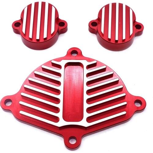 YinXiang 150cc YX 160cc engine CNC aluminum trims kit dress up kit (3piece) with gasket Engine Cylinder Head Cover