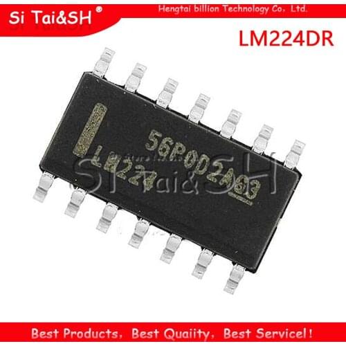 10pcs LM224DR SOP-14 LM224 SOP14 LM224D 224DR SOP