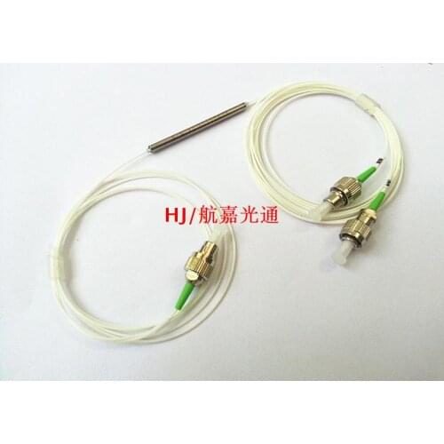 1X2 Fiber Optic Coupler One Split Two Optical Splitter Double Window 1310/1550nm Fiber Length 1m Split FC/APC