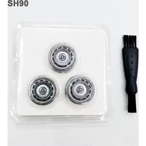 3pcs sh90 Shaving Razor Replacement Blade Shaver Heads