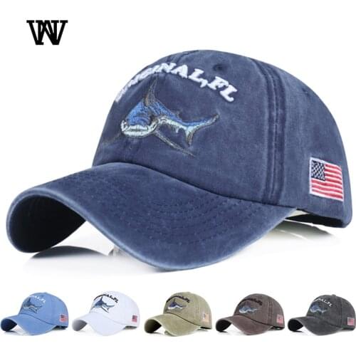 Fish Animal Caps Baseball Cap Mens Adjustable Ca Dsq Women Snapback Dad Hat for Gorra Hombre Autumn Bone Masculino BQM-CZX98