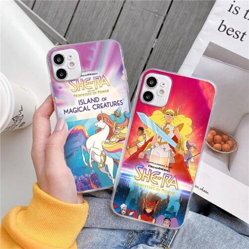 She-Ra and the Princesses of Power phone Case For iPhone 11 Pro XS MAX XR X 7 8 6Plus SE 2020 Candy Soft Silicone Phone Cove