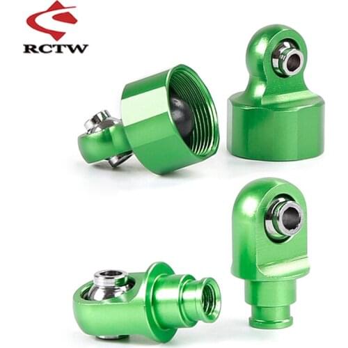 CNC 8MM Metal Upper or Lower Cap Set of Shock Absorber for 1/5 HPI ROFUN BAHA ROVAN KM BAJA 5B 5T 5SC MCD GTB RACING Truck Parts