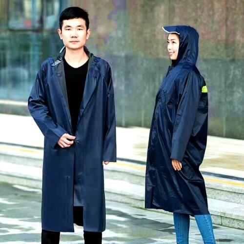 2020 Single Man Raincoats Transparent Waterproof Ladies Rain Coat Women Windproof Impermeable Environmental Travel Rain Gear