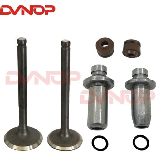 Motorcycle Engine Valve Intake Exhaust Stem Valve For GY6-125 152QMI Go Carts Dirt Bike ATV Scooter Moped TaoTao