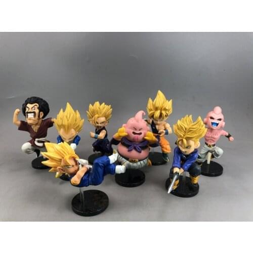 BANDAI Dragon Ballaction Figure WCF Dragon Ball Z Chapter 30th Anniversary Running Flight X Series Vol4 Ex Cashapou Model