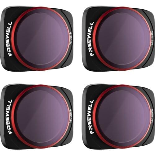 Freewell Bright Day - 4K Series - 4Pack Filters Compatible with Air 2S Drone