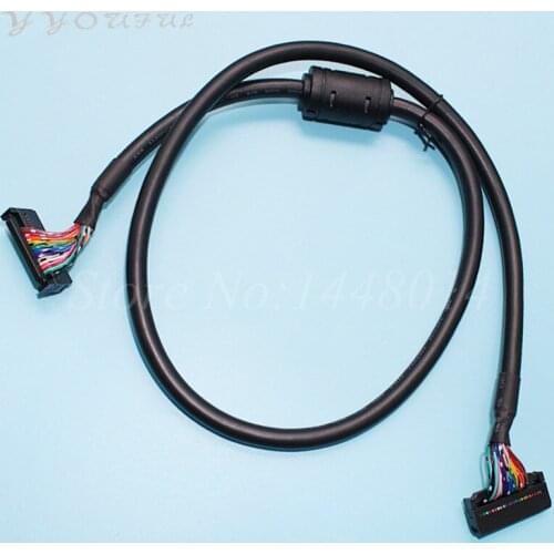 Inkjet printer Data cable BYHX Allwin Human Twinjet Xuli key pad data cable DX5 Konica 512 printhead key board cable 1pc