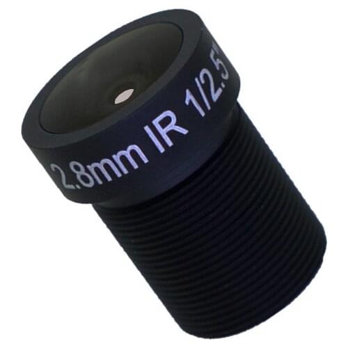 M12 HD 3.0Megapixel M12 2.8mm Lens HD CCTV Camera Lens IR HD Security Camera Lens 1/2.7" F2.7 camera lens