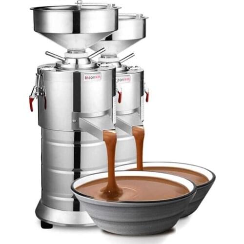 MIO 1100W Electric Commercial Sesame Peanut Butter Machine Cashew Almond Nut Walnut Cocoa Butter Stainless Steel 500L