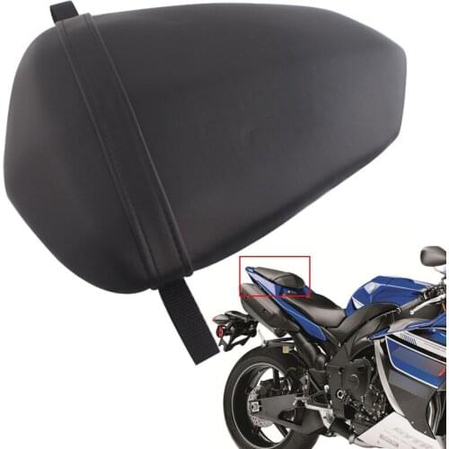 Motorcycle Black seat Rear Pillion Passenger Cowl Seat For YAMAHA YZF-R1 YZFR1 YZF R1 2009 2010 2011 2012 2013