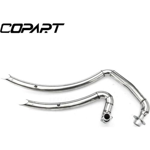 Motorcycle Muffler Slash Cut Full Exhaust Pipe With Removable Silencer For Yamaha XV535 XV 535 VIRAGO XV400 XV 400 1988-2004