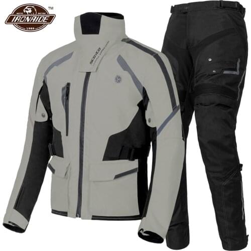 SCOYCO Waterproof Motorcycle Jacket Men Chaqueta Moto Profession Motocross Jacket With CE Protection Moto Clothing for Winter