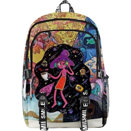 2021 The Midinght Gospel Merch 3D Print Men Women Backpack Oxford School Bag Style Teenager Girl Child Bag Travel Backpack