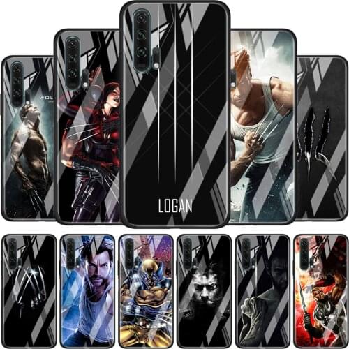 Wolverine Marvel Soft Tempered Glass Cover For Honor 30 20 10 9X 8X Lite Pro Plus Phone Case Coque Shell