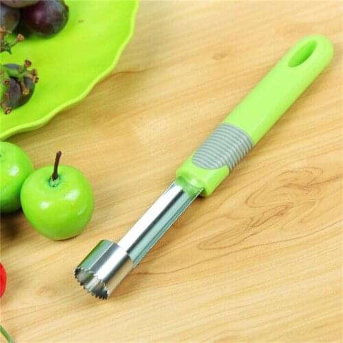 Wholesale Corer Apple Fruit Stainless Steel Head With Plastic Handle Fruit Vegetable Tools Free Shipping
