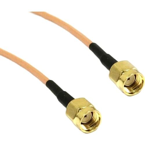 New RP SMA Male inner hole Switch RP SMA Male Plug With Socket Pigtail Adapter RG316 Cable 15cm/30cm/50cm for WIFI Wireless