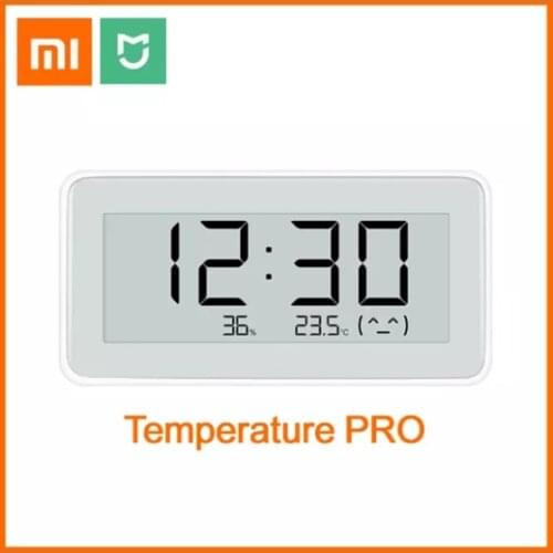 Original Xiaomi Bluetooth Temperature Humidity Pro Electronic Digital Clock Watch E-link Thermometer Moisture Meter Work Mi Home