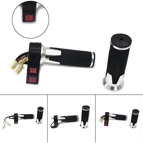 Electric Bike DIY Throttle Grip With Speed/Reverse Switch For E-bike Scooter Electric Car Handle Speed Control Handles