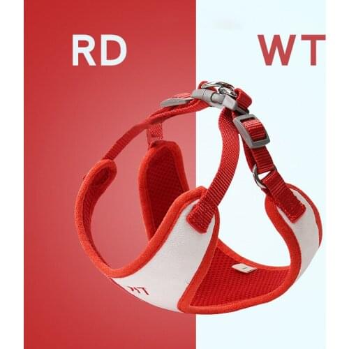 Pet Dog Harness Small Dog Chain Teddy Vest Puppies Chest Strap Breathable Mesh Harness Leash Pet Set Outdoor Perro Walking Leads