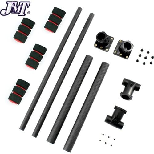 JMT Carbon Fiber T Type Quick Install Tall Landing Gear Skid for FPV Wheelbase 700MM RC Quadcopter Drone S550 X650 S680