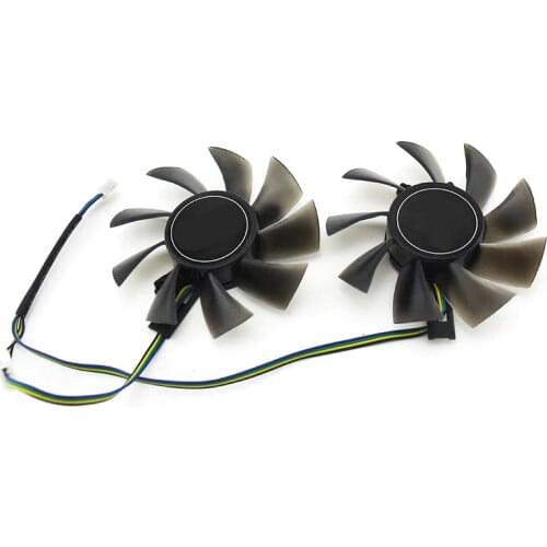 75mm GA82S2H 4PIN GTX1060 GPU FAN For GALAX GTX1060 Cooler Fan For KFA2 GeForce GTX 1060 OC Graphics Cards as replacement Fans